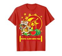 Decoraciones de Año Nuevo Vietnamita | Tet 2026 Chuc Mung NAM Moi Camiseta