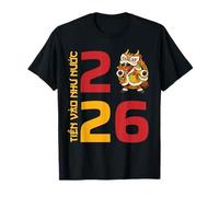 Decoraciones de Año Nuevo Vietnamita | Tet 2026 Chuc Mung NAM Moi Camiseta