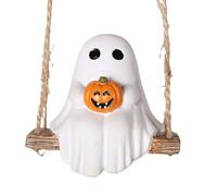 Decoraciones de Árbol de Halloween Colgantes Fantasma Bamboleantes para