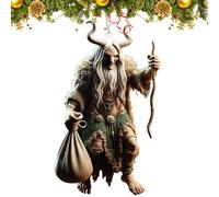 Decoraciones de árbol de Navidad de acrílico,Decoraciones de Navidad acrílicas | Adorno de vacaciones legendario plano,Encanto de coche, decoración de invierno, adorno de recuerdo para la casa de