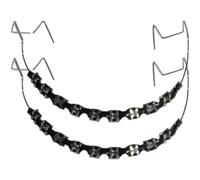 Decoraciones de brackets - Ligaduras de metal para ortodoncia, 10 tipos