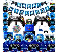Decoraciones de cumpleaños de videojuegos, decoraciones de cumpleaños de videojuegos, decoraciones de mesa, globos de fiesta de videojuegos, etc. nuevo