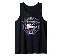 Decoraciones de cumpleaños K Pop It' My Birthday Boy KPOP Birthday Camiseta sin Mangas