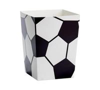 Decoraciones de fiesta de fútbol | Para fiestas de cumpleaños de niños y adultos y celebraciones temáticas de fútbol (cajas de palomitas de maíz, paquete de 6)