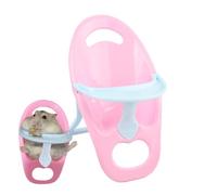 Decoraciones De Hábitat De Hámster Silla con Bandeja | Silla De Hámster Pequeña, Habitación para Cenar De Hámster Silla De Descanso De La Mesa del Erizo para Conejillos De Indias Y Otros Animales