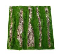 Decoraciones de hábitat de lagarto: detalles de musgo artificial, fondo de corcho flexible, resistente e impermeable, seguro para mascotas | Decoración del tanque de reptiles, Gecko, Rana, Tortuga, Me