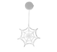 Decoraciones de Halloween, calabaza, morado, murciélago, luces de ventana de Halloween con ventosa, funciona con pilas, luces colgantes para ventana de interior para decoración de ventanas de