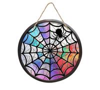 Decoraciones De Halloween Para Interior Atrapaluz Acrílico De Telaraña