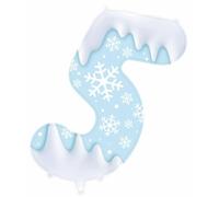 Decoraciones de invierno del país de las maravillas, globos de copo de
