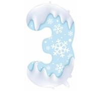 Decoraciones de invierno del país de las maravillas, globos de copo de