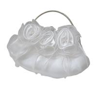 Decoraciones De Lazos Cadena Metal Brillante Bolso Noche con Cierre Beso Bolso Hombro para Bodas Y Fiestas Correa Desmontable Correa Cadena Desmontable