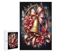 Decoraciones de Navidad Puzzle 1000 Piezas Redondo Circular Christmas Day Vacaciones de Navidad Rompecabezas 3D para Hombres Y Mujeres A 14 Años Decoración Hogar DIY Creativo Aliviar Estrés 1000 PCS