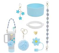 Decoraciones de , para tazas Porta llaveros en botella botella botella | Proyecto de paja de paja de peluche para casa, viaje, dormitorio, escuela, al aire libre