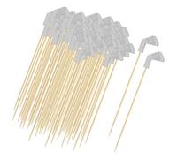Decoraciones de pastel de golf,100 piezas de picas de cóctel versátiles y seguras,Suministros de decoración de pasteles para fiesta de golf | Para aperitivos sándwiches bocadillos fiesta casa escuela