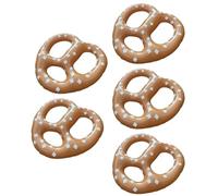 Decoraciones De Pretzel Inflables - Paquete De 5 Pretzels De Cerveza De PVC | Flotadores De Buñuelos Para La Decoración De | Globos De Festival De 15 Pulgadas Para Oktoberfest, Navidad Y Evento
