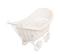 Decoraciones De Punto Para Cochecito De Bebé | Cesta De Boda Rústica Hecho A Mano - Organización Habitación Infantil Accesorios Jardín Picnic Fotografía Decoración