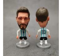 Decoraciones de Resina de Estrellas de fútbol para decoración de Tartas, salón, Oficina, muñecos de Coche, Estrellas de fútbol Messi, Ronaldo, Harland, Kroos