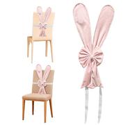 Decoraciones de sillas para y Celebraciones | Decoración elástica con elásticos - Diseño de Orejas de Conejo para sillas con Bandas elásticas, para el hogar, Restaurante, Muebles