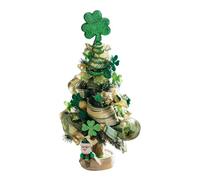 Decoraciones del Día De San Patricio, Copa De Árbol En, 21,5x12x12 Cm, Decoración Dels Hogar De Trébol, Copa De Árbol del Día De San Patricio, Acento Festivo, para Interior, Exterior, Sala De