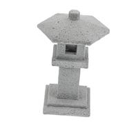 Decoraciones del pabellón Estatua de la Pagoda del Acuario Modelos de Arquitectura Antigua China Estatua de Pagoda decoración Japonesa del Acuario pecera del pabellón Piedra