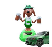Decoraciones Del Tablero De Automóviles - Decoraciones Del Tablero De Automóviles, Funning Puppy Figurine | Juguete De Tablro De Perros De Dibujos Animados Solares, Adorno De Sedán De Camiones De Aut