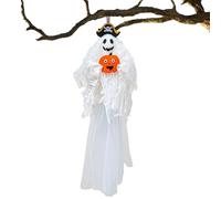 Decoraciones fantasma de Halloween, fantasma de vacaciones espectrales para casa embrujada, suministros de y decoración del hogar para patio al aire libre, porche, ventana, dormitorio