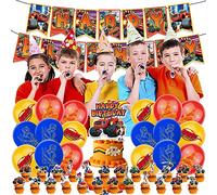 Decoraciones Fiesta Cumpleaños Monster Machines Globos Cumpleaños Blaze and the Monster Machines Cumpleaños Decoracion Monster Machines Pancarta Feliz Cumpleaños Monster Machines Decoración de Tartas