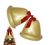 Decoraciones navideñas al Aire Libre - Bolas de Navidad Inflable Gigantes, inflables Festivos | 2 Piezas para Porche, jardín, terraza, salón, Interior y Exterior