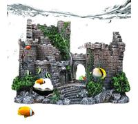 Decoraciones para acuario con peces Cueva de gambas en resina con acabado