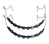 Decoraciones para aparatos ortopédicos: decoraciones de ortodoncia de metal con ligaduras, 10 tipos para usuarios de aparatos ortopédicos