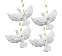 Decoraciones Para Árbol De Navidad 4 Piezas De Resina Con Paz, Amor,