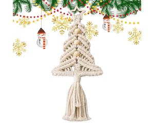 Decoraciones para árbol de Navidad, boho de estilo tapiz, decoración de tapiz para árbol de Navidad, para interiores, casa, dormitorio, apartamento, dormitorio, galería, puerta de