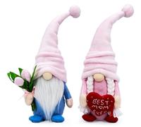 Decoraciones para el día de la madre, decoraciones con gnomos para el día de la madre, los mejores regalos de Navidad o cumpleaños para una madre que ya lo tiene todo, ofrecidos por su hija