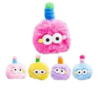 Decoraciones para salpicadero - 5 piezas simpáticos carboncillos decoración para consola central | Decoración de peluche interior del coche para hombres mujeres uso diario en el coche