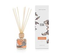 DECORAGLOBA - Ambientador Mikado, difusor de Perfume - Colección Identity Mediterráneo - Aroma a Naranja, jazmín y Rosas - Fragancia Siesta en los Naranjos (100ml)