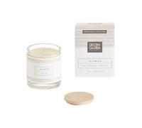 DECORAGLOBA - Vela Aromática en Vaso de Cristal - Fragancia ATENEA - Aroma cítrico y floral con un toque amaderado - Colección Grecia Experience - 50 Horas de Quemado (220gr)