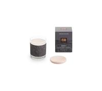 DECORAGLOBA - Vela Aromática en Vaso de Cristal - Fragancia BAKHIT- Aroma masculino de canela, cedro y sándalo - Colección África Experience - 50 Horas de Quemado (220gr)