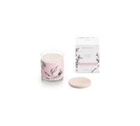 DECORAGLOBA - Vela Aromática en Vaso de Cristal - Fragancia Recuerdos entre Almendros- Aroma a flor de almendro - Colección Identity Mediterráneo - 50 Horas de Quemado (220gr)