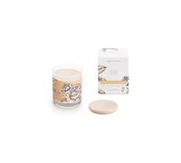 DECORAGLOBA - Vela Aromática en Vaso de Cristal - Fragancia Sombras de Azahar - Aroma de azahar, flor de naranjo y miel - Colección Identity Mediterráneo - 50 Horas de Quemado (220gr)