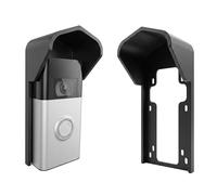 Decoralin Cubierta de lluvia y protección contra la intemperie para timbre Ring Video Doorbell (Gen 1, 2, 3, 3 Plus y 4), visera solar antirreflejos, instalación sin taladro, diseñada y fabricada en