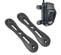 Decoralin Soporte de pared para cargadores de batería individuales Parkside de 20 V y 12 V | Organizador de almacenamiento seguro para taller | Compatible con las series PLG y PLGK | Incluye tornillos