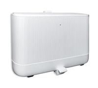 Decoralin Soporte de pared para enrutador de banda ancha Vodafone Power Hub W-ifi 6, fácil de instalar, completo con tornillos y fijaciones, color blanco