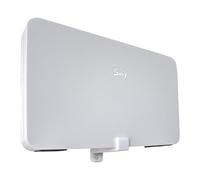 Decoralin Soporte de pared para Sky Wifi Max Hub, SR213 SR203, soporte de enrutador de banda ancha, fácil de instalar, blanco, completo con tornillos y fijaciones