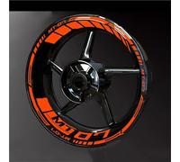 Decorar 1 Juego Accesorios para Motocicleta Pegatinas para Rueda Llanta Reflectante Rayas para Yamaha MT-07 MT07(Style 20)