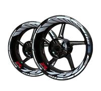 Decorar Accesorios Reflectantes Pegatinas para Rueda Motocicleta Cinta Impermeable Rayas Llanta para Suzuki GSX R750(Style 9)