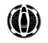 Decorar Almohadilla De Tracción para Tanque Combustible Motocicleta Válvula Lateral Rodillera Pegatina Antideslizante para Kawasaki para Z900 900 2021(Style 2)