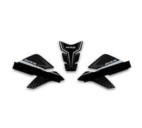 Decorar Almohadilla De Tracción para Tanque Combustible Válvula Lateral Rodillera Pegatina Antideslizante para Suzuki GSX-8S(Style 1)