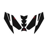 Decorar Almohadilla De Tracción para Tanque Combustible Válvula Lateral Rodillera Pegatina Antideslizante para Kawasaki para Z400 400(Style 1)