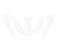 Decorar Almohadilla De Tracción para Tanque Combustible Válvula Lateral Rodillera Pegatina Antideslizante para Kawasaki para Z400 400(Style 8)