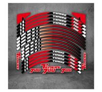 Decorar Pegatinas para Accesorios Motocicleta 18 21 Pulgadas Llanta Rueda Raya Reflectante para Yamaha para Tenere 700(Style 6)